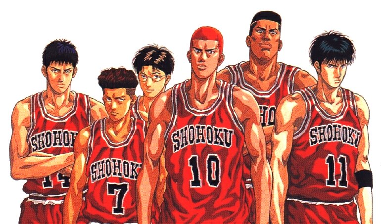 Otaku Gallery  / Anime e Manga / Slam Dunk / Personaggi / Shohoku / Gruppo / shohoku (28).jpg